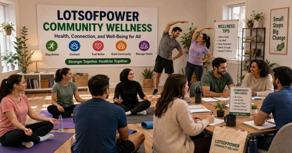 LotsofPower Community Wellness: A Complete Guide to Health, Connection, and Well-Being