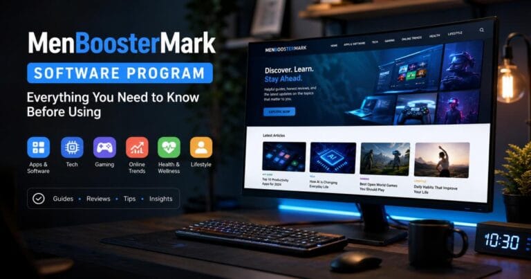 Menboostermark Software Program: Everything You Need to Know Before Using