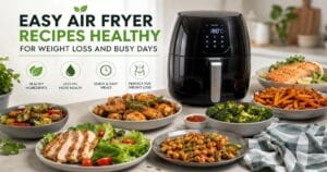 Easy Air Fryer Recipes Healthy for Weight Loss and Busy Days
