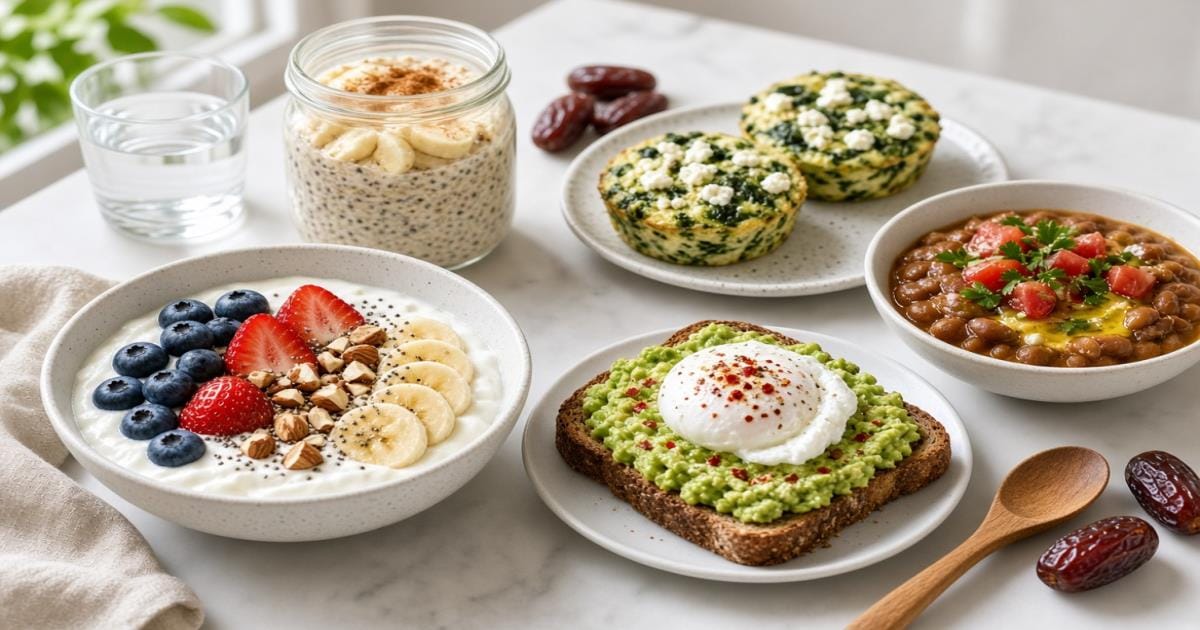 Easy Breakfast Ideas Healthy: 25 Quick & Nutritious Recipes