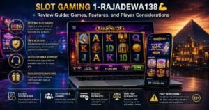 Slot Gaming 1-RajaDewa138💪 Review Guide: Games, Features, and Player Considerations