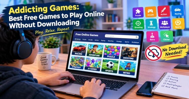 Addicting Games: Best Free Games to Play Online Without Downloading