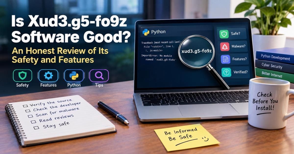 Is Xud3.g5-fo9z Software Good? An Honest Review of Its Safety and Features