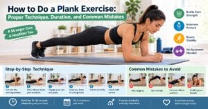 How to Do a Plank Exercise: Proper Technique, Duration, and Common Mistakes